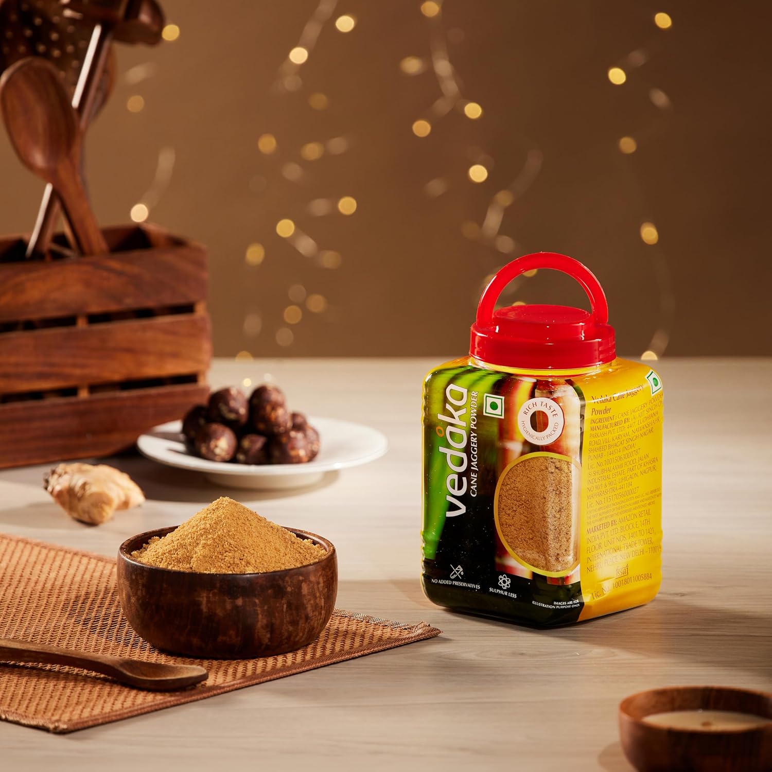 Picture of Vedaka cane jaggery powder