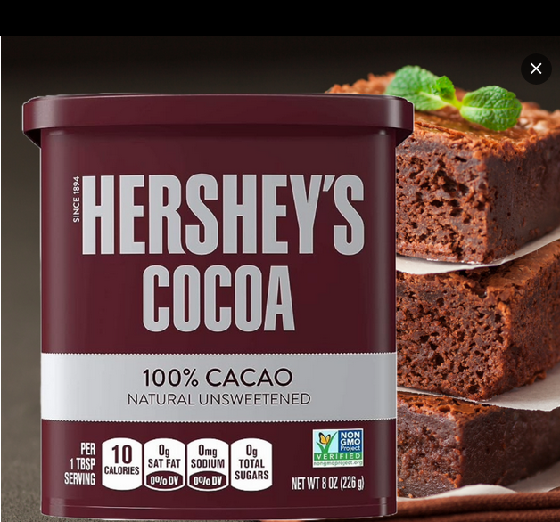 Picture of Cocoa Powder – 100%_Cacao Natural Unsweetened 226 gm