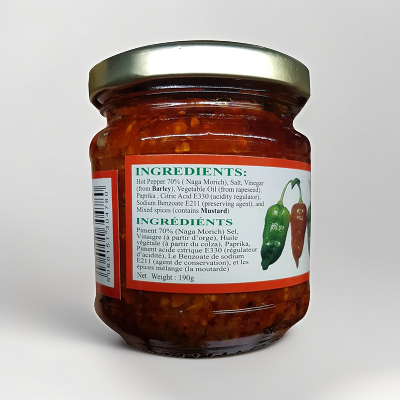 Picture of Mr Naga Sulamany Hot Pepper Pickle 190g