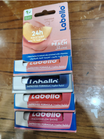 Picture of Labello Lip Balm -2pcs Different Flavours