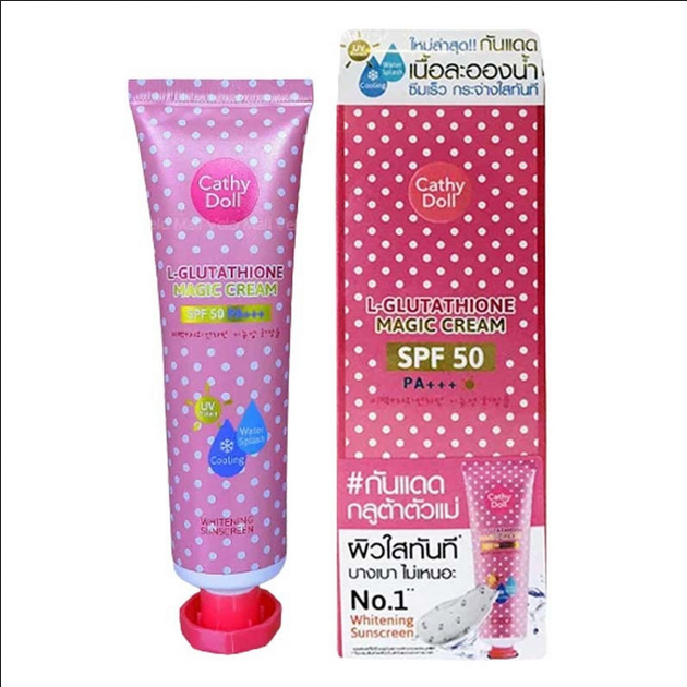 Picture of L-Glutathione Magic Cream SPF 50 Whitening Sunscreen 138ml