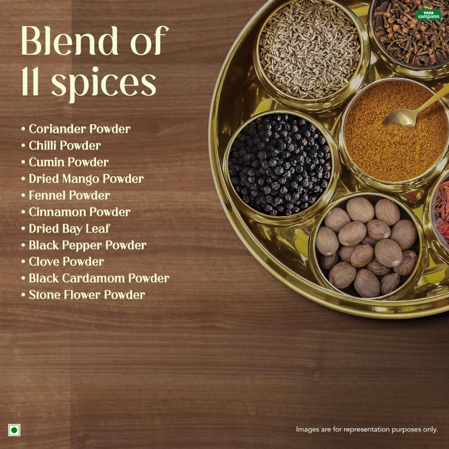 Picture of Tata sampan  pav bhaji masala