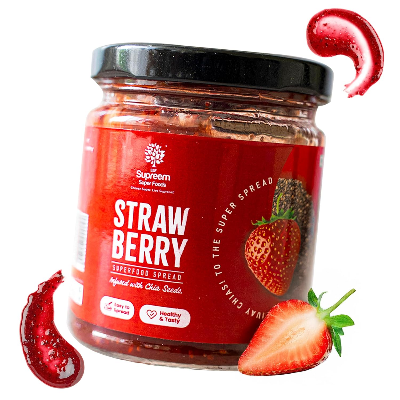 Picture of Supreem strawberry superfood spread 