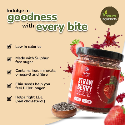 Picture of Supreem strawberry superfood spread 