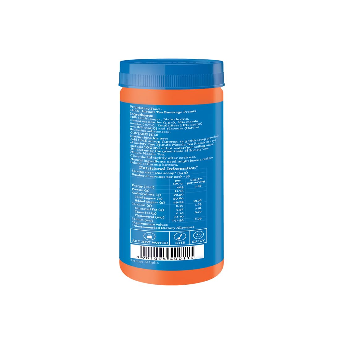 Picture of Society  one minute tea masala flavour