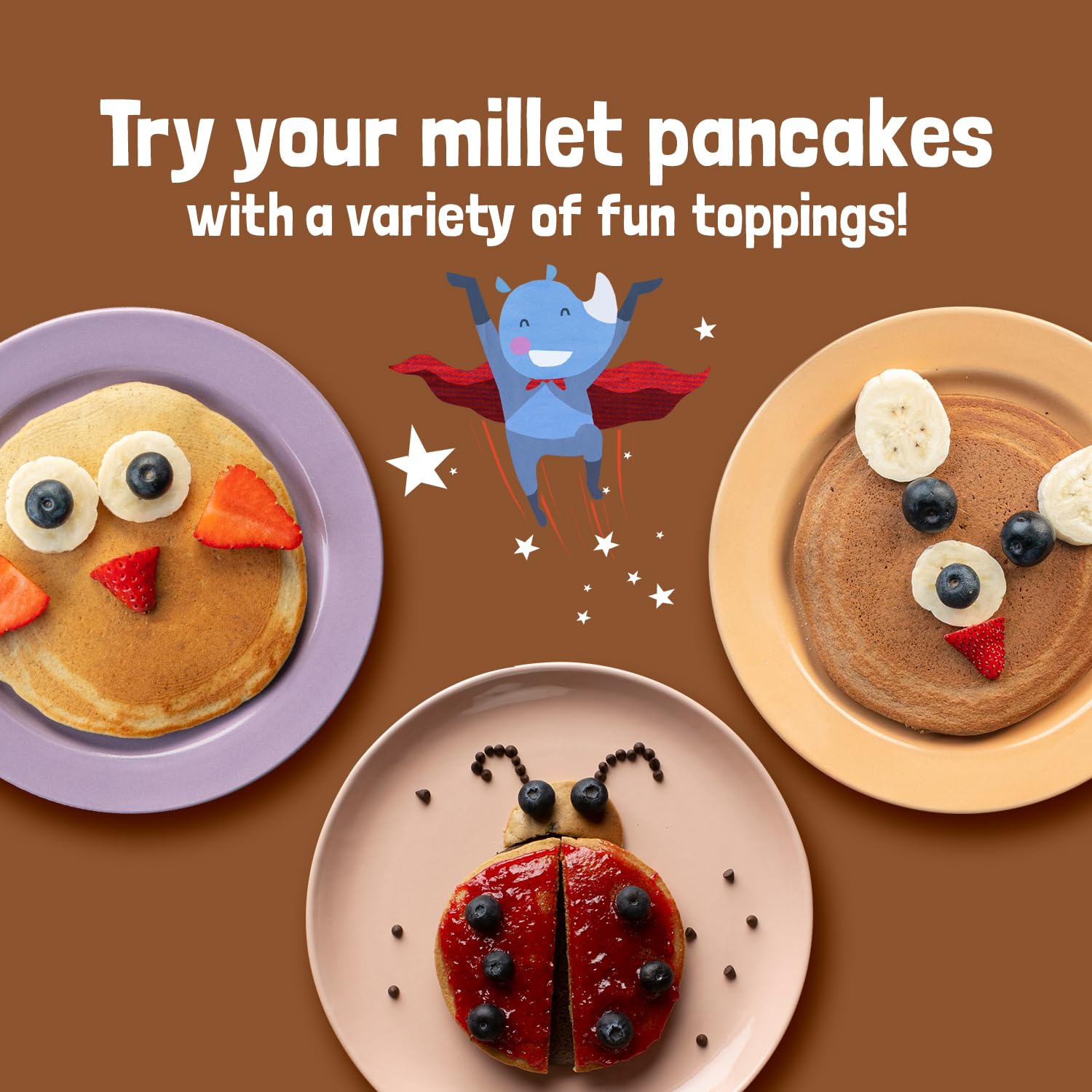 Picture of Slurrp farm millet pancake mix chocolate