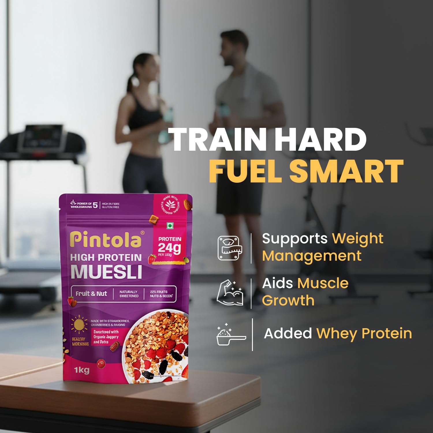 Picture of Pintola high protein muesli fruit & Nuts