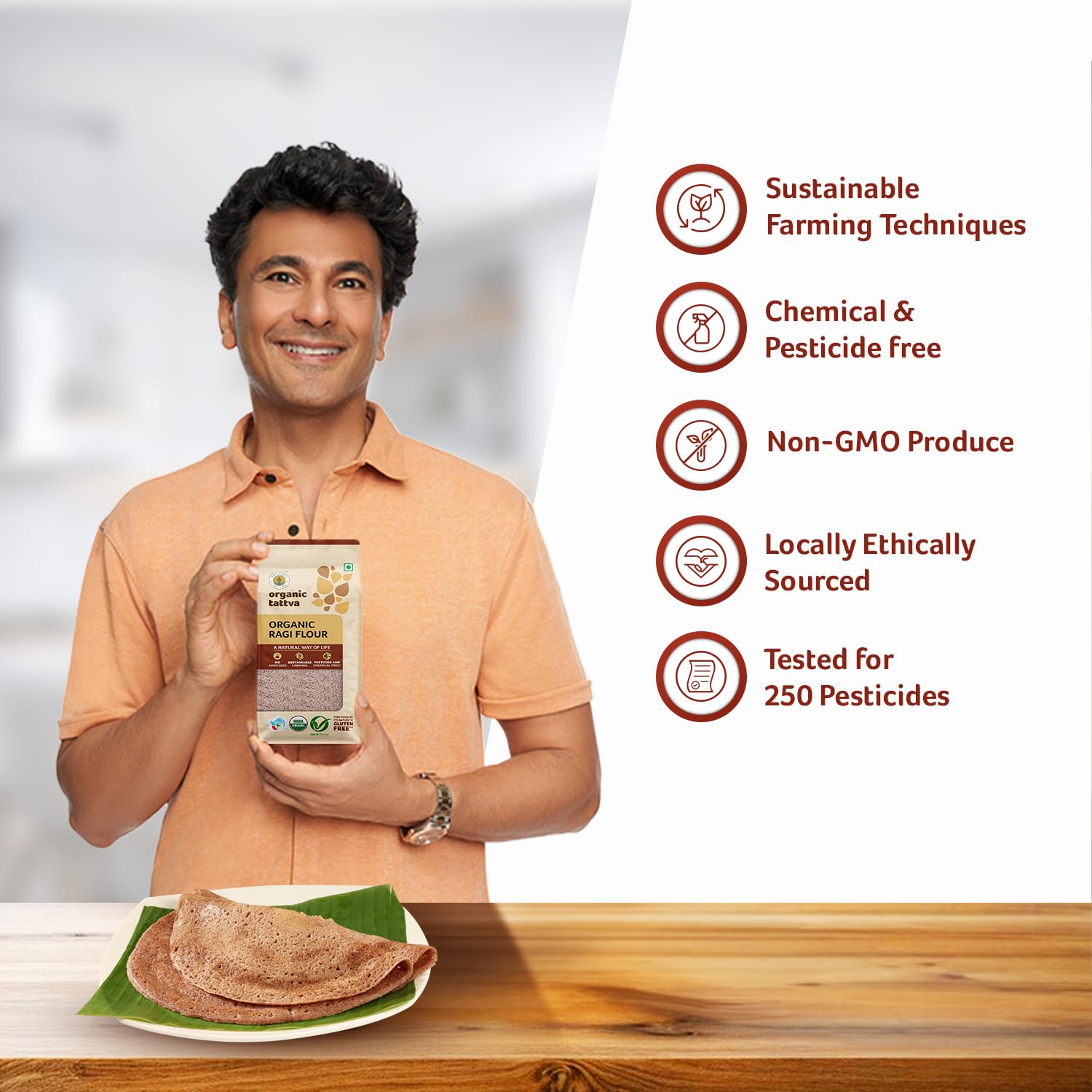 Picture of Organic tattva ragi flour