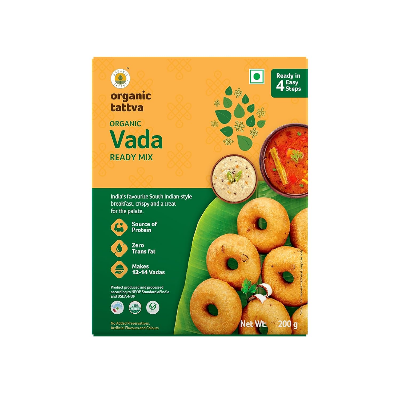Picture of Organic tattva vada ready mix