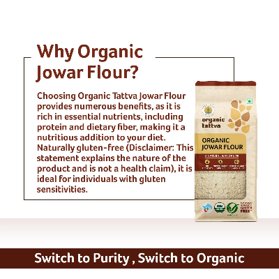 Picture of Organic Tattva Jowar flour 500gm