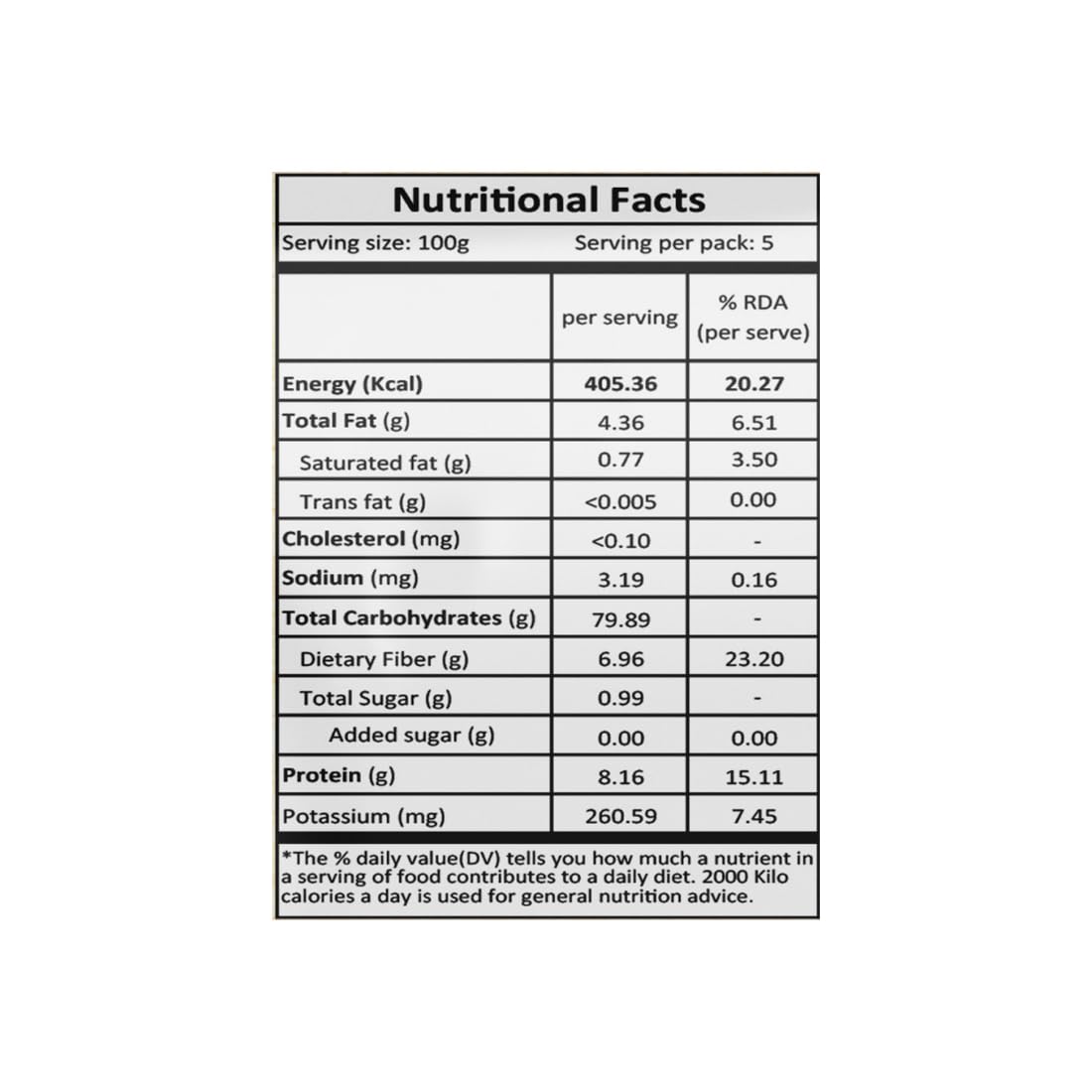 Picture of Organic Tattva organic maize flour ( Makka Atta) 