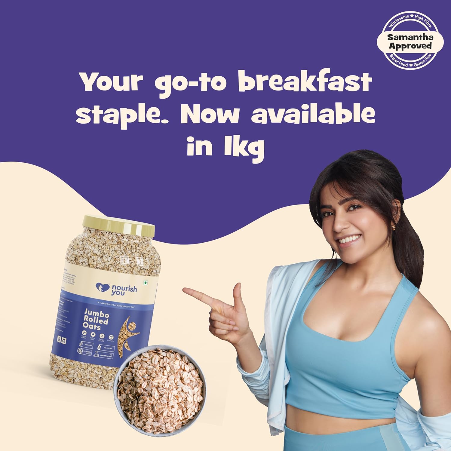 Picture of Nourish You Jumbo Rolled oats