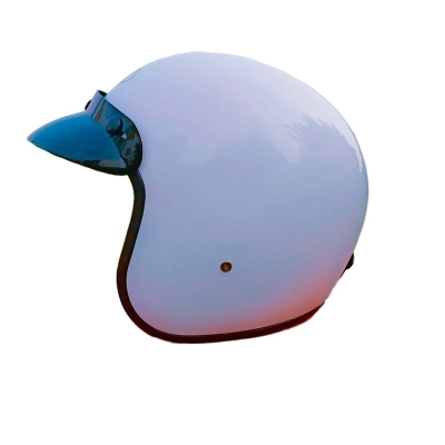 Picture of Studds Jetstar open Face Cap style Olive Green Colour Helmet (White)