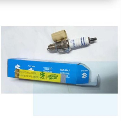 Picture of Spark plug for Bajaj All Bike 100% jenuine (White)