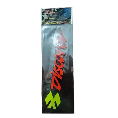 Picture of DISCOVER LOGO Reflective Emblem Decal Car Bike Sticker Logo (5x5 Inch) (Red)