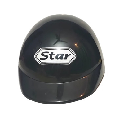 Picture of STAR Bangladeshi Half Open Face Cap Helmet For Bike (Black)
