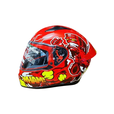 Picture of FULL FACE BIKE STUDDS THUNDER HELMET FOR BIKE RIDER (Black)