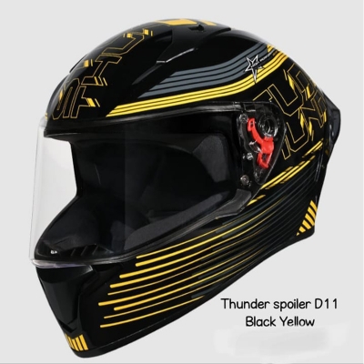 Picture of Studds Thunder D11 Full Face Dual Certified Bike Helmet (Black)