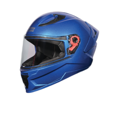 Picture of Studds Raider Super Isi Certified Full Face Helmet for Motorcycling with Spoiler&Clear Visor (Black-L) (Blue)