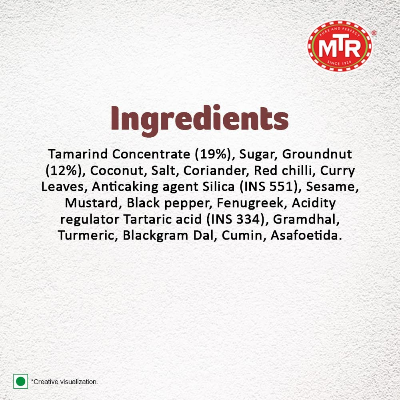 Picture of MTR Puliogare powder for tamarind rice