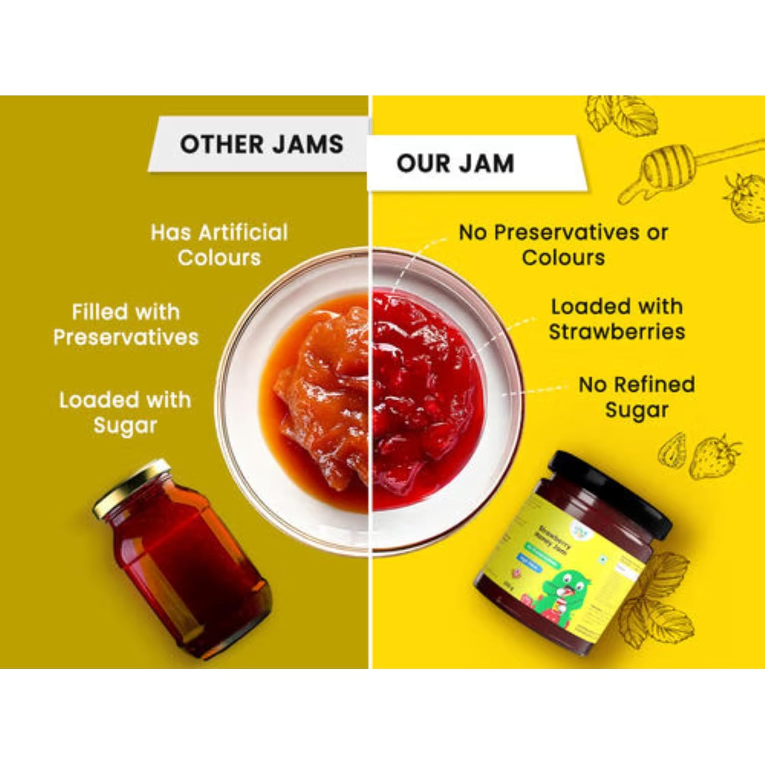 Picture of Little Joy Strawberry honeyjam