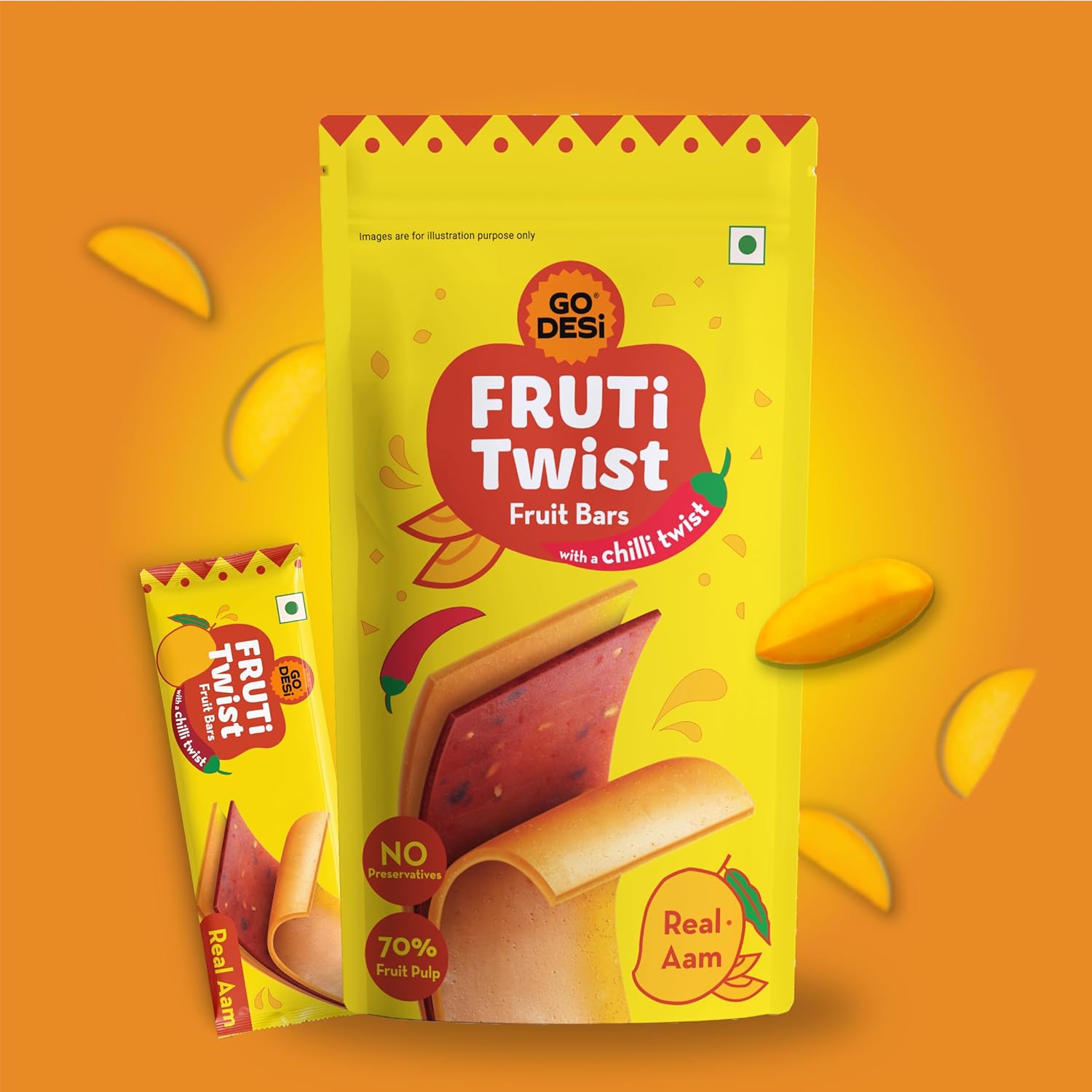 Picture of Go Desi Fruit Bar ( Kaccha Aam)