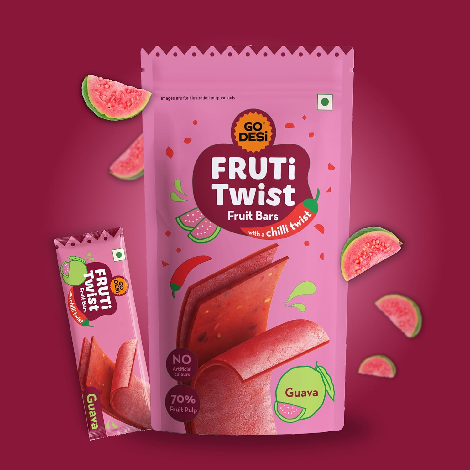 Picture of Go Desi Fruit Bar (Guava)