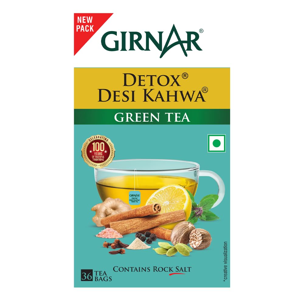 Picture of Girnar  Detox Desi Kahwa Green Tea 