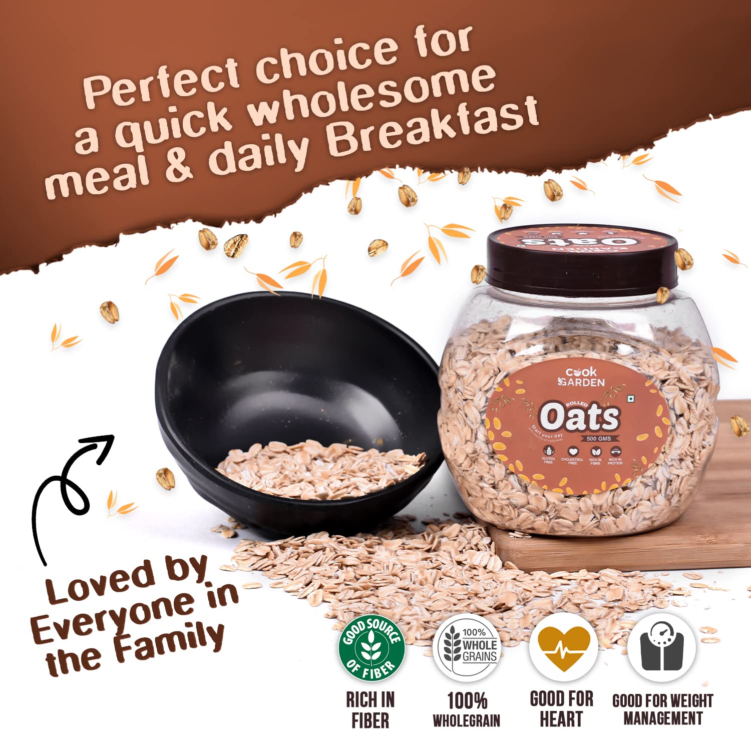 Picture of Cook Garden Rolled Oats