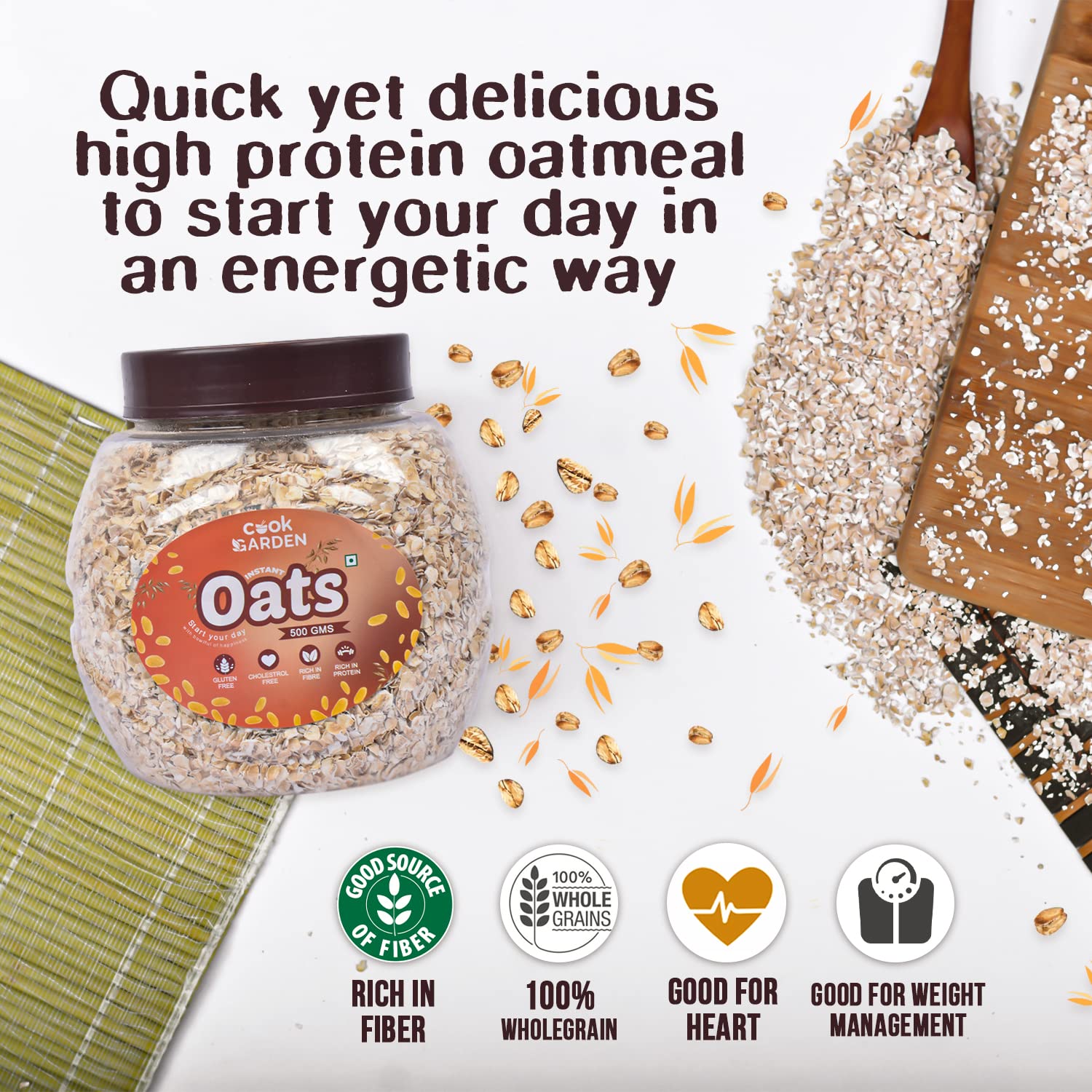Picture of Cook Garden  Instant Oats
