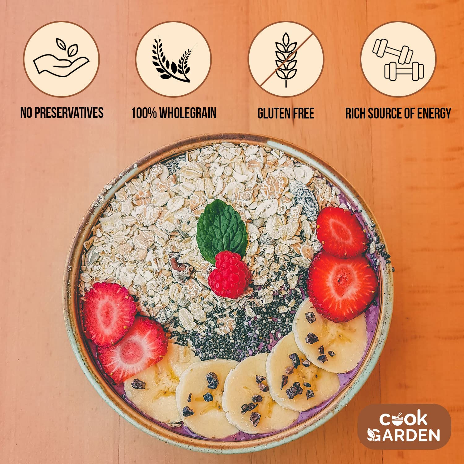 Picture of Cook Garden  Instant Oats