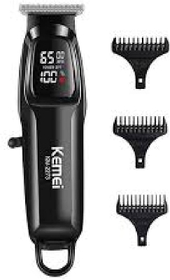 Picture of KEMEI KM-2273 Professional Mens Hair Cutting Wireless Trimmer LED Display Haircut 1800mah Lithium Battery
