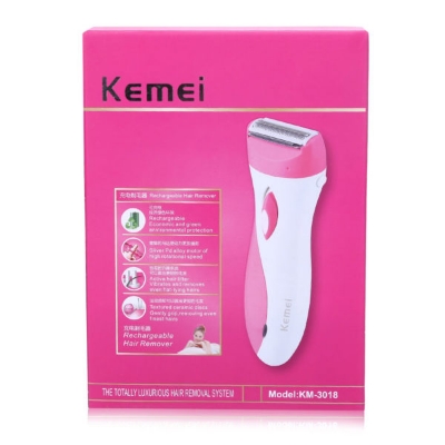 Picture of Kemei KM-3018 Electric Waterproof Shaver Bikini Underarm Body Lady Epilator Hair Removal Cordless Trimmer
