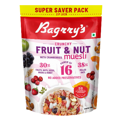 Picture of Bagrrys fruit & Nut muesli 750gm 