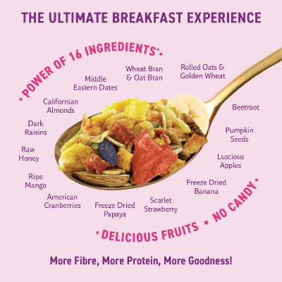 Picture of Bagrrys fruit & Nut muesli 750gm 