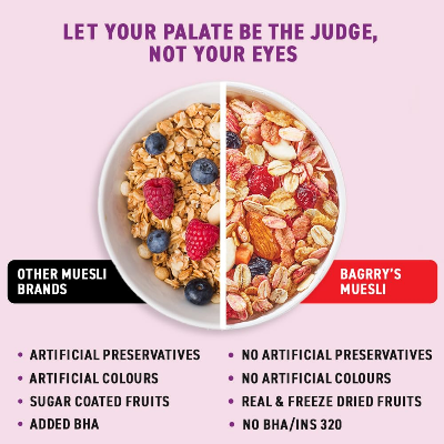 Picture of Bagrrys fruit & Nut muesli 750gm 