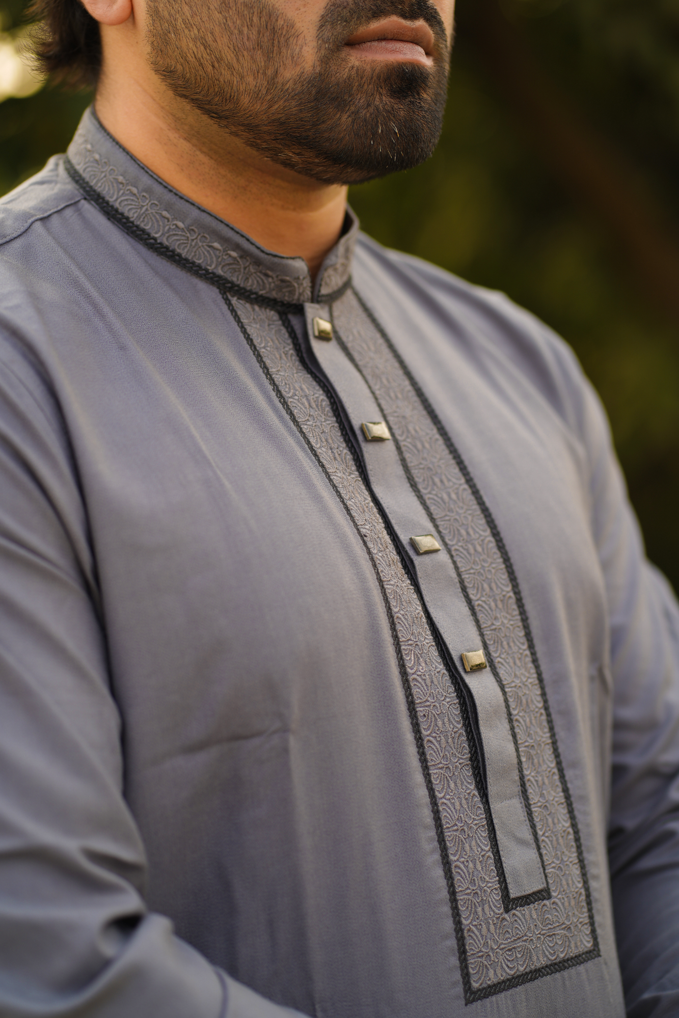 Picture of Solid Premium Cotton Punjabi