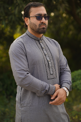 Picture of Solid Premium Cotton Punjabi