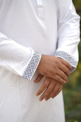 Picture of Classic White Cotton Panjabi