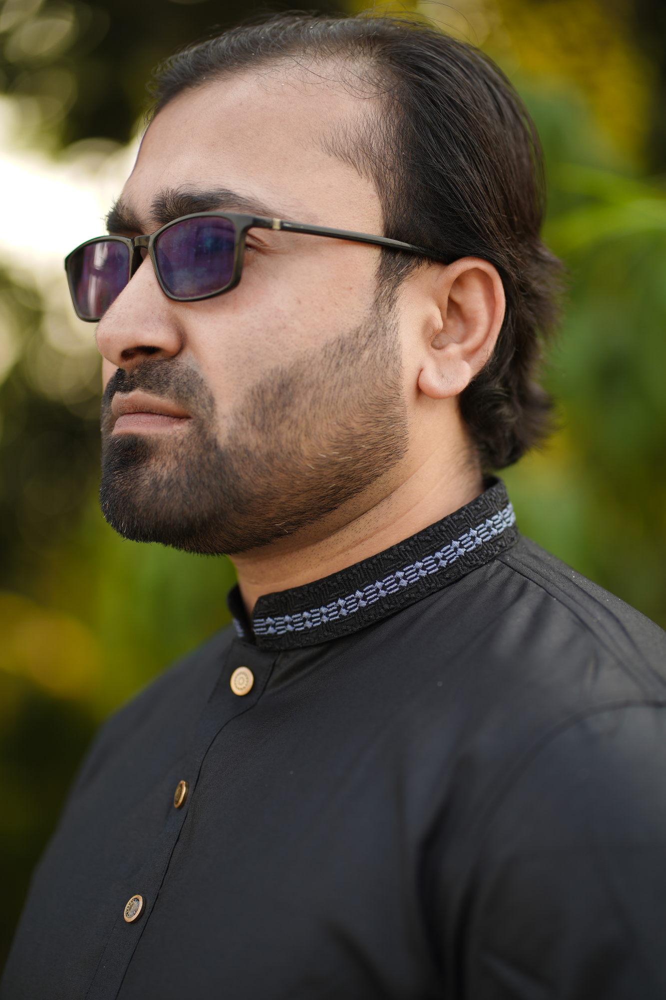 Picture of Classic Black Cotton Panjabi