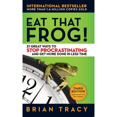 Picture of Eat That Frog!: 21 Great Ways to Stop Procrastinating and Get More Done in Less Time by Brian Tracy