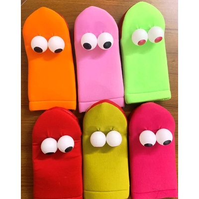 Picture of Hand Puppet (Orange, Pink, Green, Red, Brown, Light Pink)