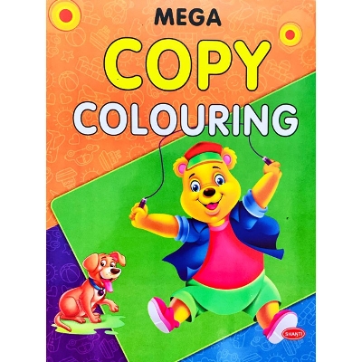 Picture of Mega C o p y Colouring - Colouring Book