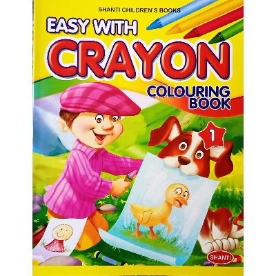 Picture of Easy With Crayon Colouring Book 1