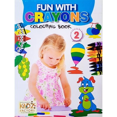 Picture of Fun With Crayons Coloring Book- 2