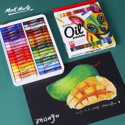 Picture of Mont Marte Oil Pastels -24 Colours