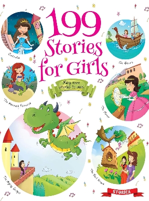 Picture of 199 Stoies for Girls - Exciting Stories for 3 to 6 Year Old Girls (Paperback)
