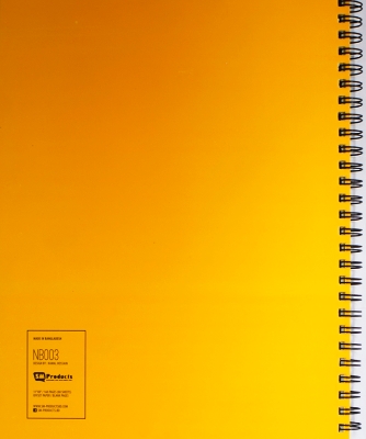 Picture of Notebook - NB003 Yellow A4