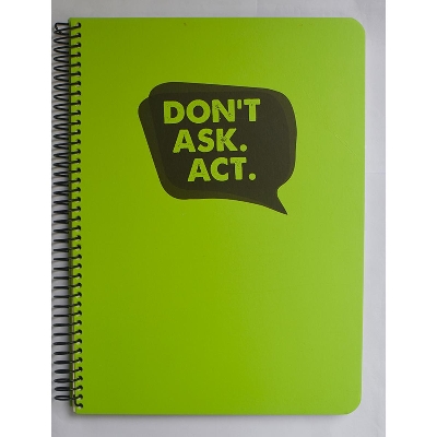 Picture of Notebook-NB008 Green A4