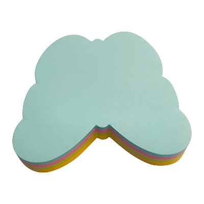 Picture of Sticky Notes 3 x 3 Inch Butterfly (Set of 100 Sheets) Multicolor